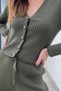 Wiskozowy komplet NA2024 spodnie + sweter