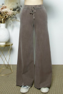 Bawełniane spodnie dresowe, brązowe