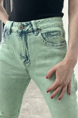 Kolorowe jeansy Sophie DY8235 zielone