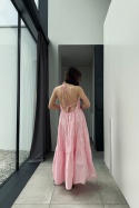 Bawełniana sukienka Bella Rosa | różowa