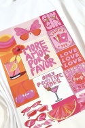 Bawełniany t-shirt More amor por favor