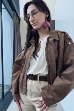 Kurtka Soft | czekoladowa