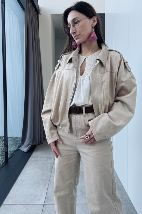 Kurtka Soft | beżowa