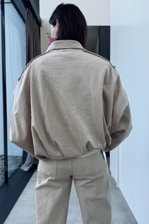 Kurtka Soft | beżowa