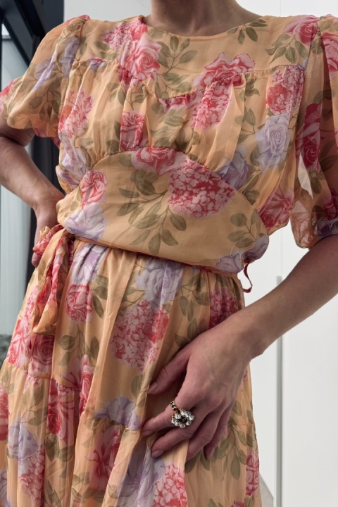 Sukienka Penelope | wiskoza + jedwab