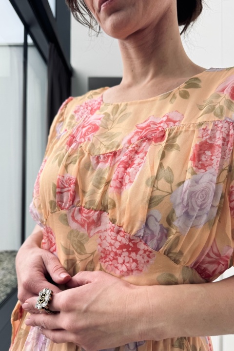 Sukienka Penelope | wiskoza + jedwab