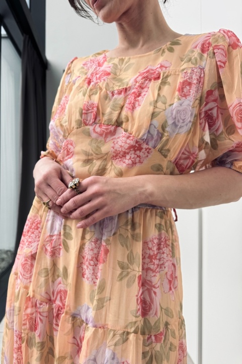 Sukienka Penelope | wiskoza + jedwab