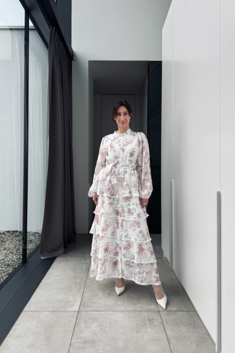 Sukienka Rose Garden | wiskoza