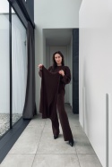 3 - częściowy komplet Cozy z kaszmirem | czekoladowy