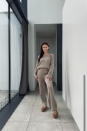 3 - częściowy komplet Cozy z kaszmirem | kawowy beż