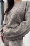 3 - częściowy komplet Cozy z kaszmirem | kawowy beż