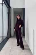 3 - częściowy komplet Cozy z kaszmirem | śliwkowy fioletowy