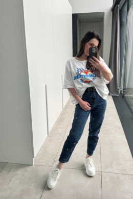 T-shirt Unconventional Princess M11318, niebieski