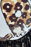 Bawełniany t-shirt Cat Mom Bawełniany t-shirt Cat Mom