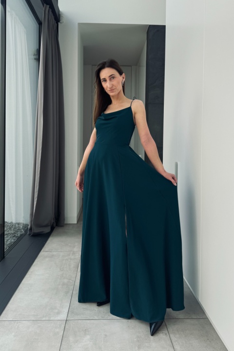 Sukienka Elegance | butelkowa zieleń Sukienka Elegance | butelkowa zieleń