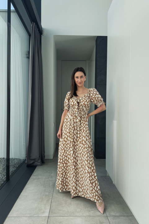 Wiskozowa sukienka maxi Carmela Wiskozowa sukienka maxi Carmela