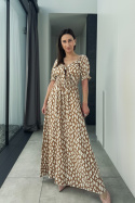 Wiskozowa sukienka maxi Carmela Wiskozowa sukienka maxi Carmela