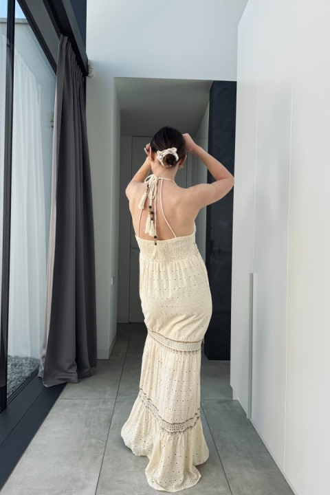 Haftowana suknia maxi boho M2179 Haftowana suknia maxi boho M2179