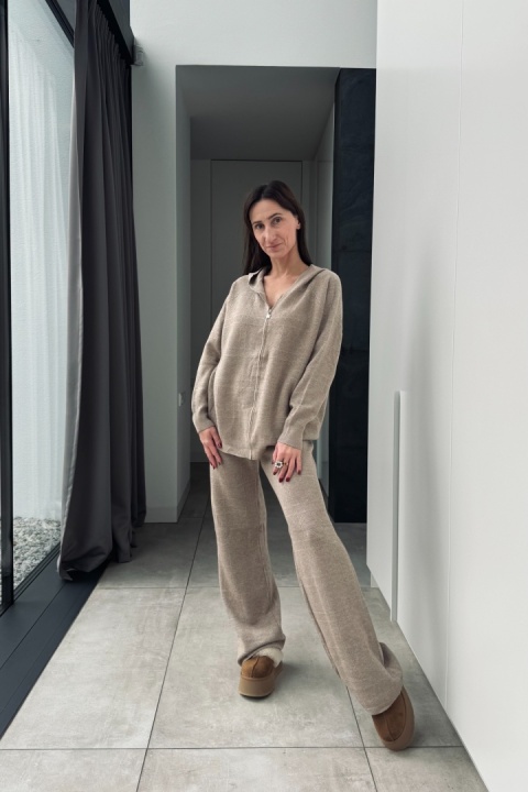 Komplet Beige z kaszmirem | camel Komplet Beige z kaszmirem | camel