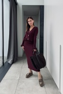 Torebka shopperka Pola maxi | czekolada