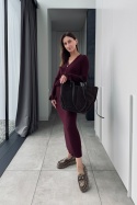 Torebka shopperka Pola maxi | czekolada