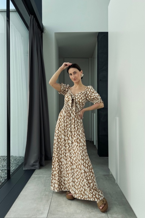 Wiskozowa sukienka maxi Carmela Wiskozowa sukienka maxi Carmela
