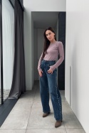 Jeansy barrel Urban Ease z ćwiekami