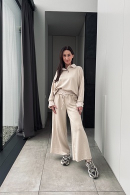 Komplet Grid z wiskozą | beżowy