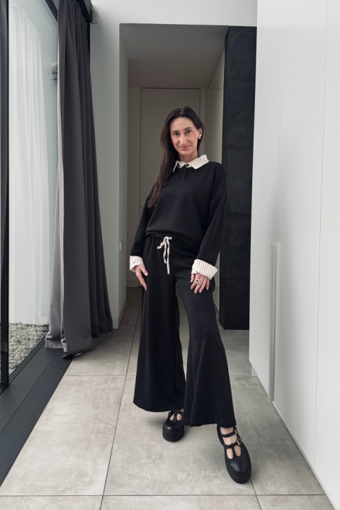 Komplet Grid z wiskozą | czarny