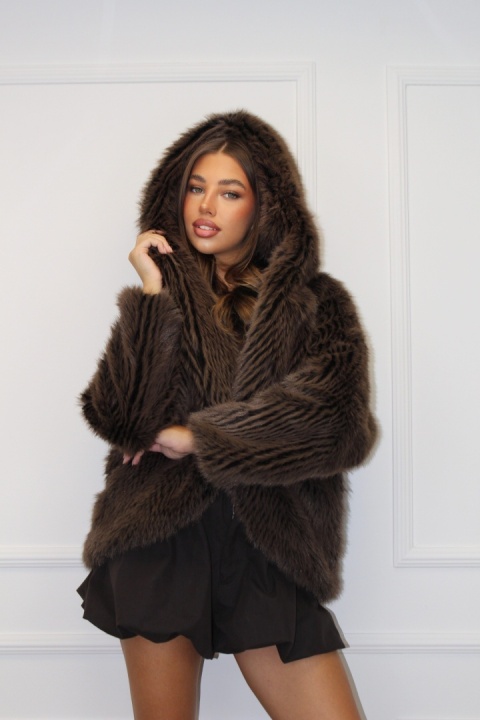 PREORDER Futerko z kapturem | czekoladowe